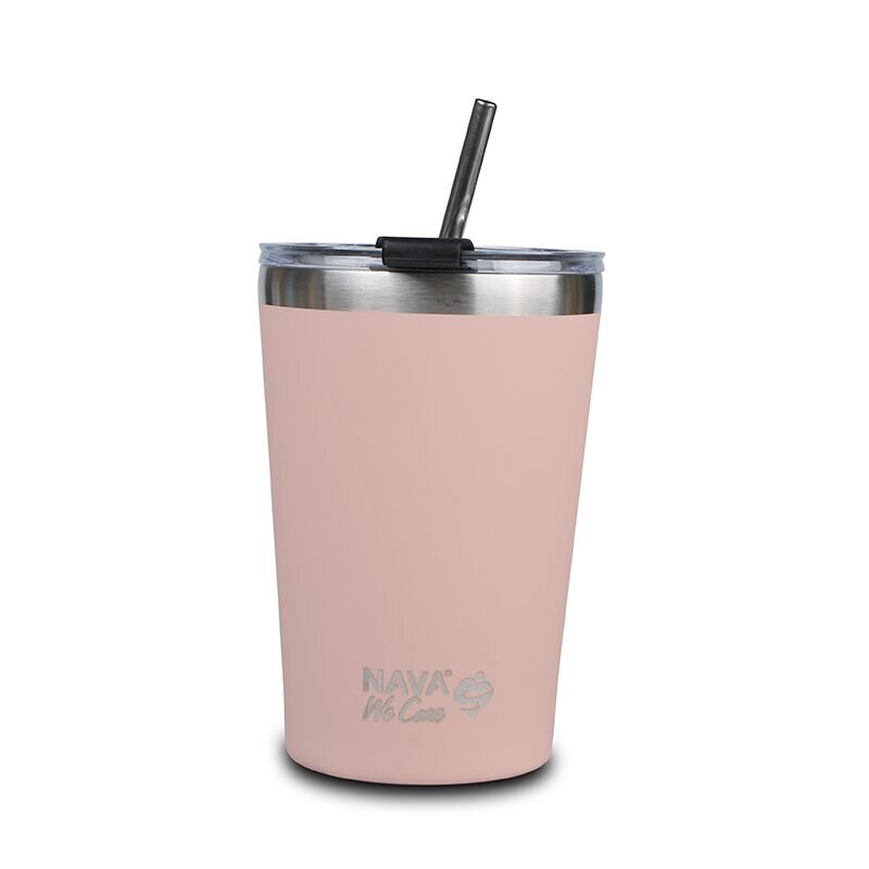 NAVA Cana termoizolant cu pai 450 ml roz