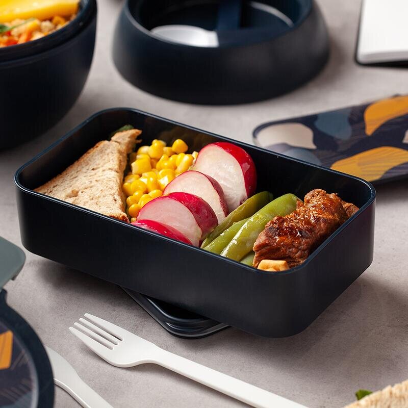 NAVA Lunchbox We Care 650 ml gri