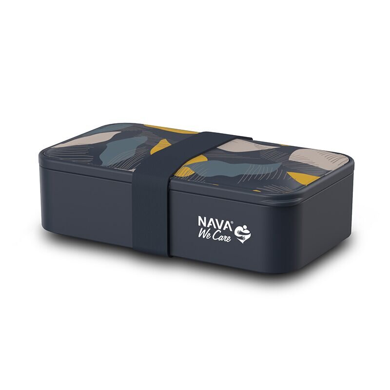 NAVA Lunchbox We Care 650 ml gri