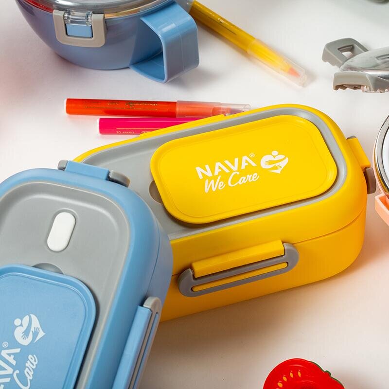 NAVA Lunchbox We Care 800 ml galben