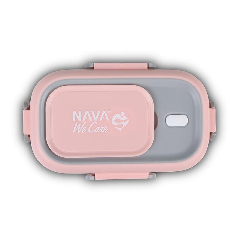 NAVA Lunchbox We Care 800 ml roz