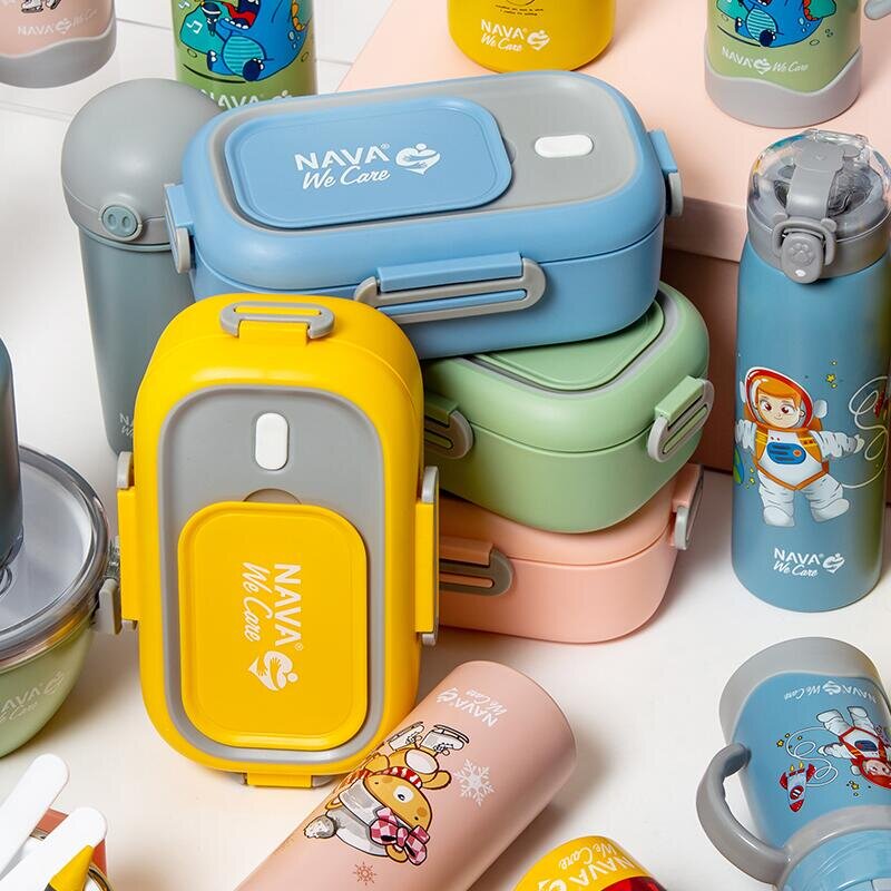 NAVA Lunchbox We Care 800 ml verde