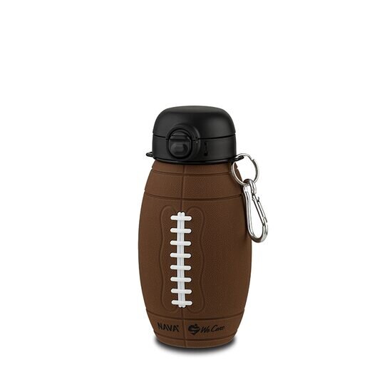 NAVA Sticla de apa din silicon We care minge rugby 700 ml