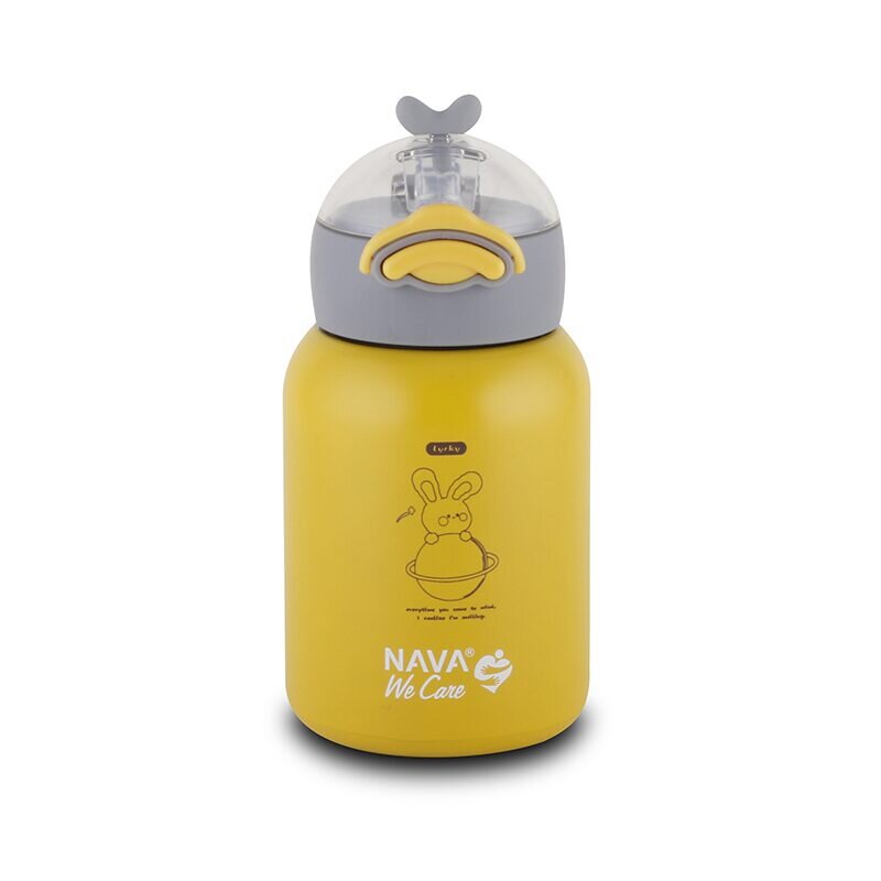 NAVA Sticla termoizolanta We care 350 ml galben