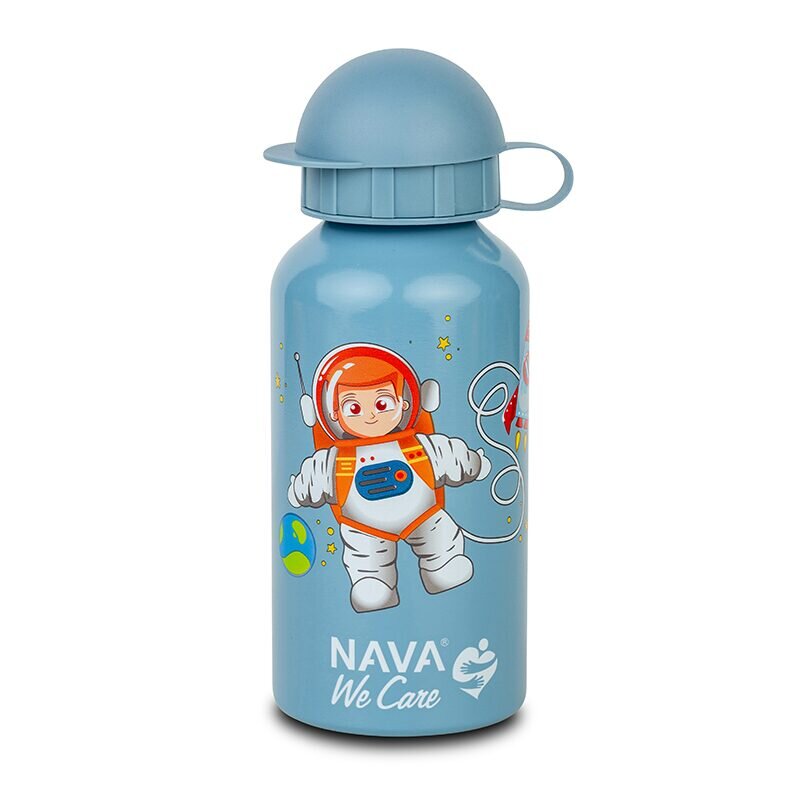 NAVA Sticla termoizolanta We care 400 ml albastru