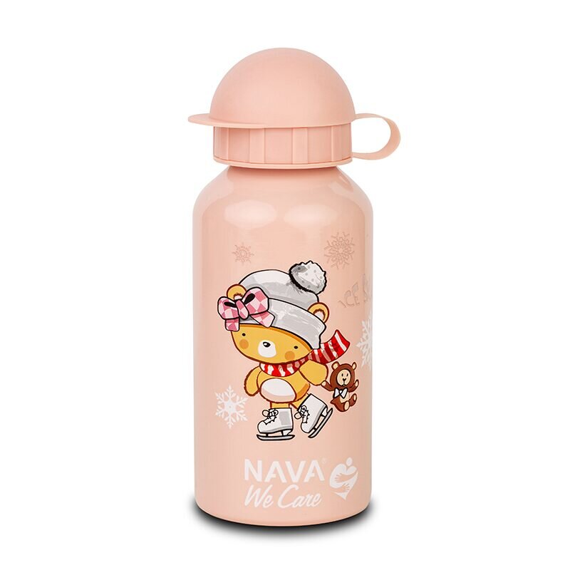 NAVA Sticla termoizolanta We Care 400 ml roz