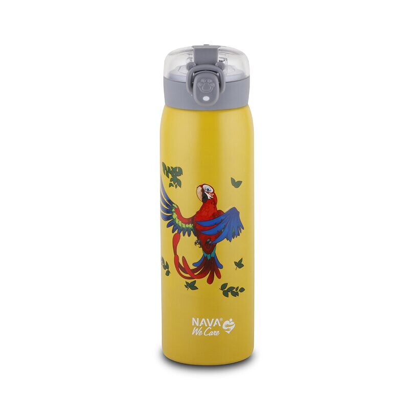 NAVA Sticla termoizolanta We care 500 ml galben