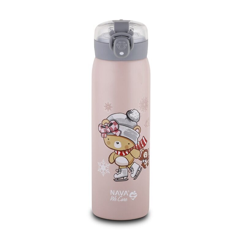 NAVA Sticla termoizolanta We care 500 ml roz