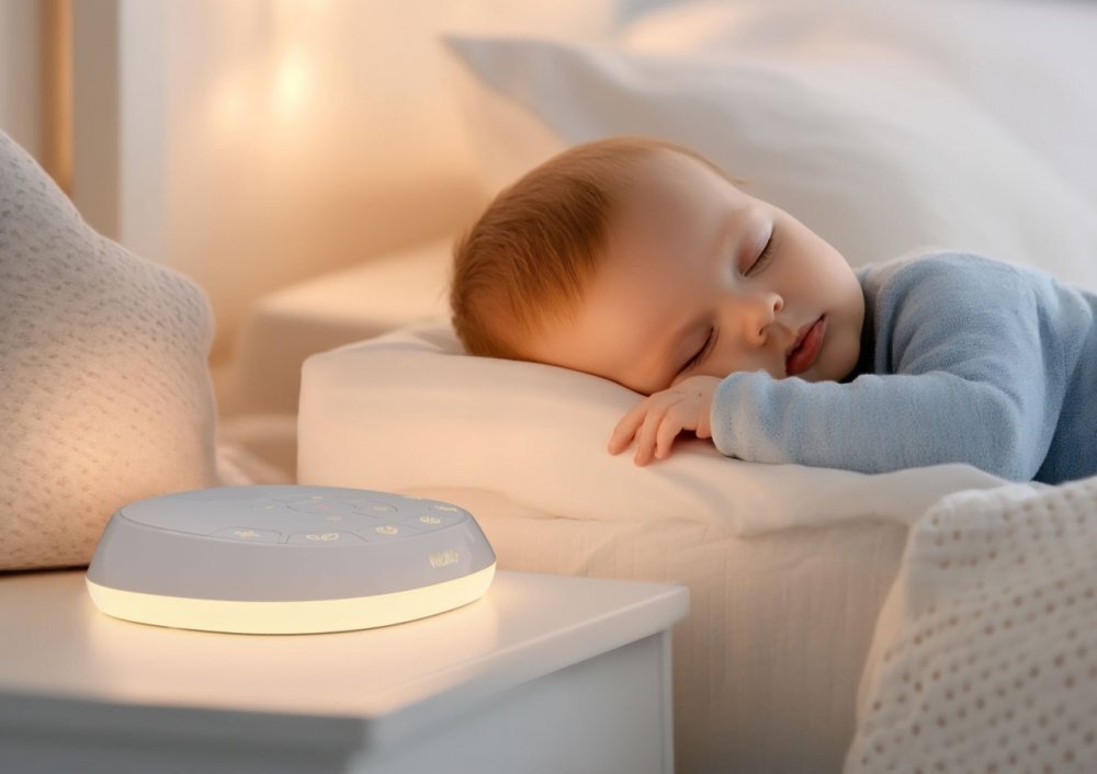 Neno Lampa de veghe pentru bebelusi Lumia cu lumini sunete si pulsometru