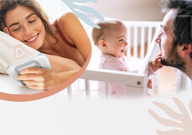 Neno Monitor electric pentru bebelusi Berkano cu receptor wireless
