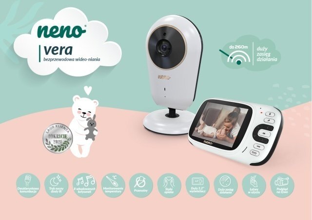 Neno Monitor pentru copii Vera cu receptor wireless