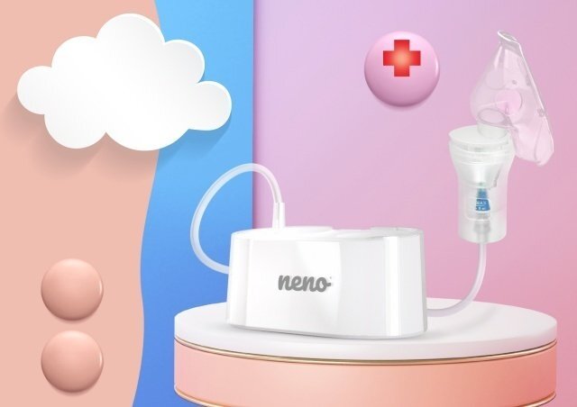 Neno Nebulizator Sano pneumatic cu piston si compresor