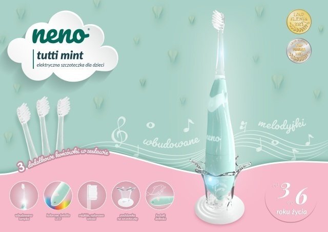 Neno Periuta de dinti electrica Tutti mint 3-6 ani