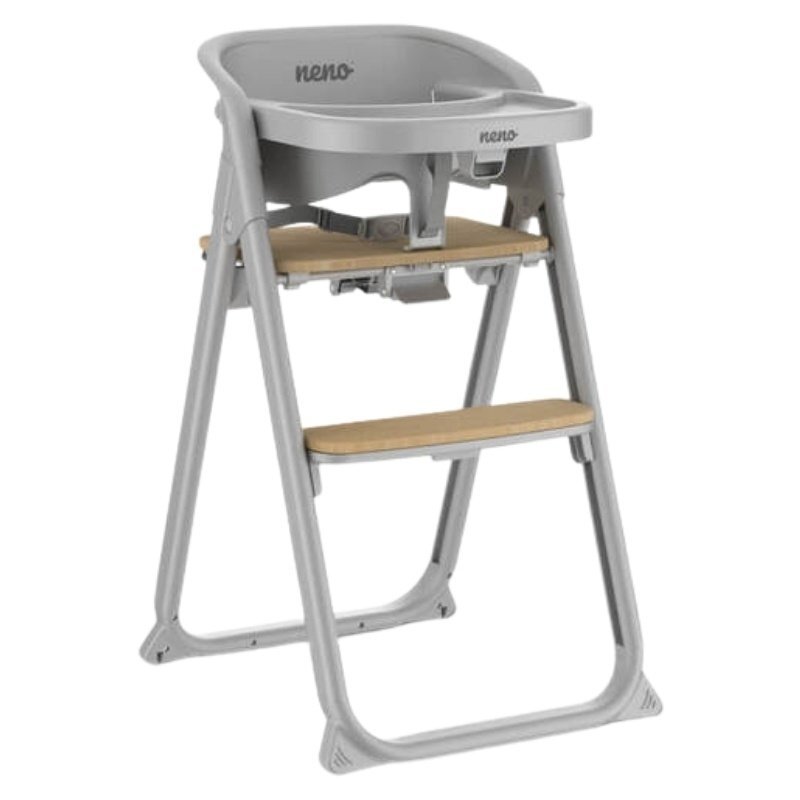Neno Scaun de hranire multifunctional 4 in 1 Sapori Gray