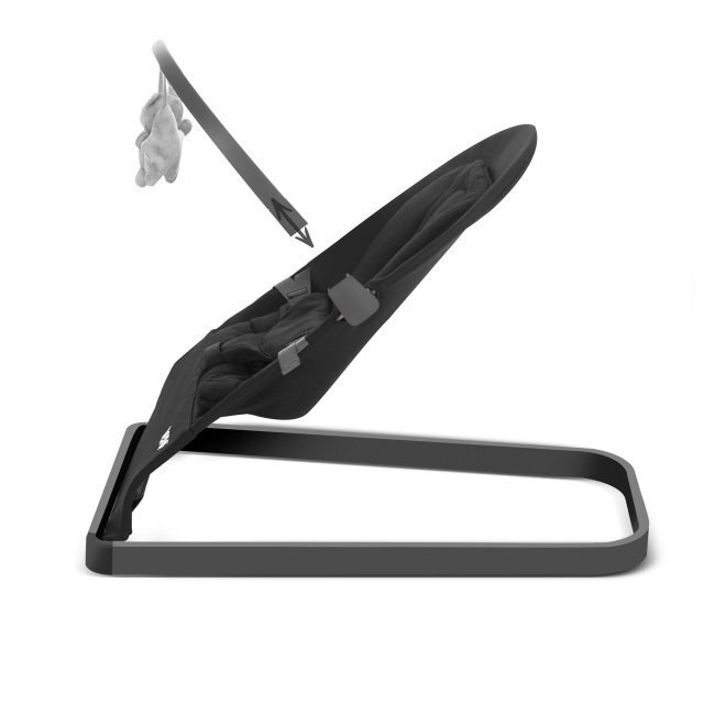Neno Sezlong pentru bebelusi Chiaro black