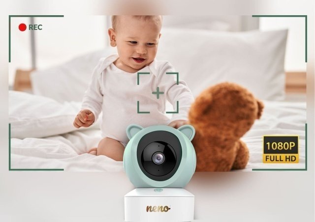 Neno Video-monitor rotativ pentru copii Ivo cu receptor conectare prin telefon
