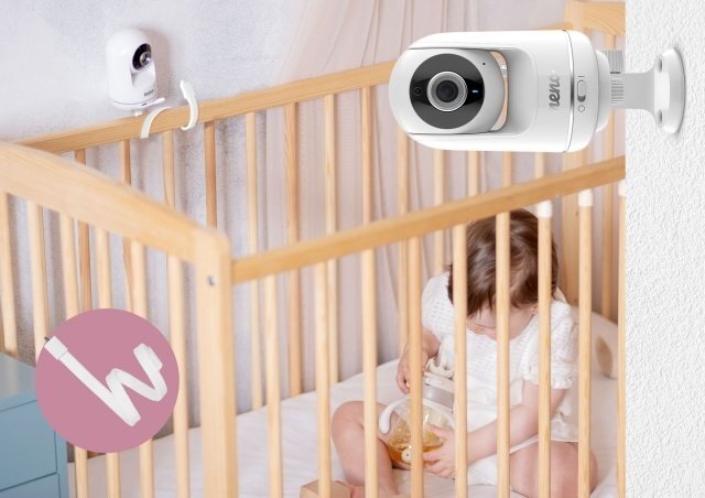 Neno Videofon rotativ pentru copii Vista cu receptor wireless