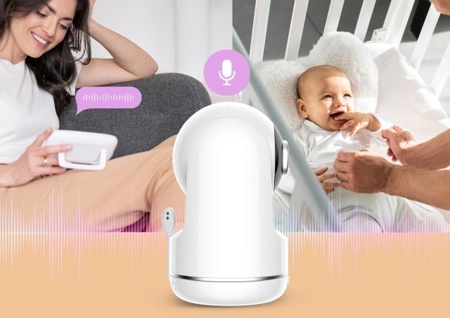 Neno Videofon rotativ pentru copii Vista cu receptor wireless