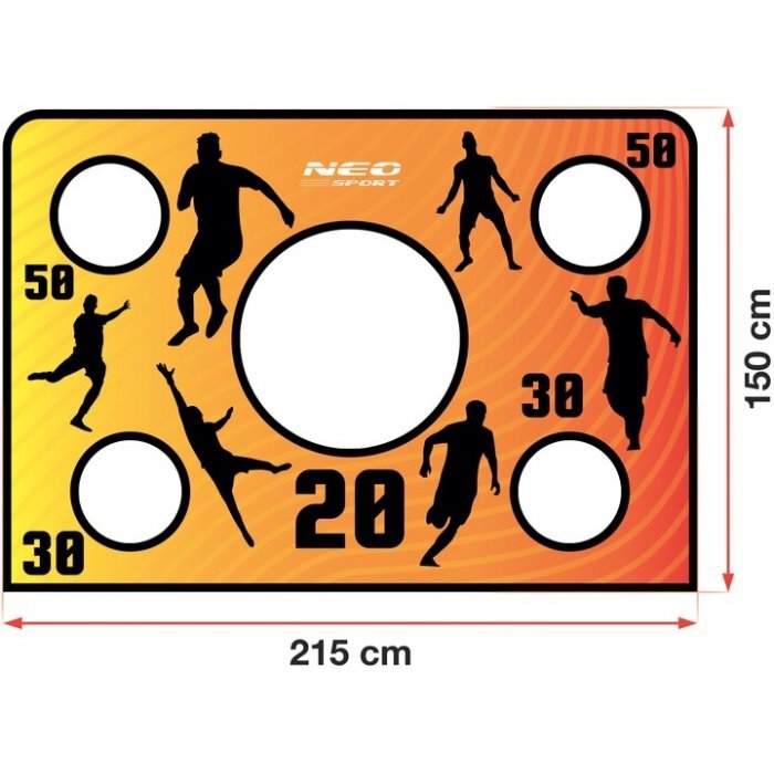 Neo Sport Covoras numerotat pentru poarta de fotbal 215 x 150 cm Neo-Sport