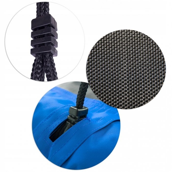Neo Sport Leagan tip cuib pentru copii dreptunghiular XXL 110 x 70 cm 150 kg Neo-Sport Albastru