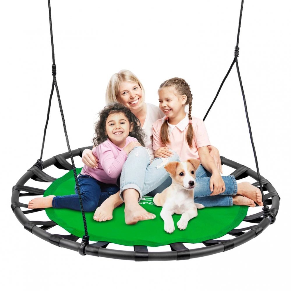 Neo Sport Leagan tip cuib pentru copii Neo-Sport 120 cm 150 kg Verde