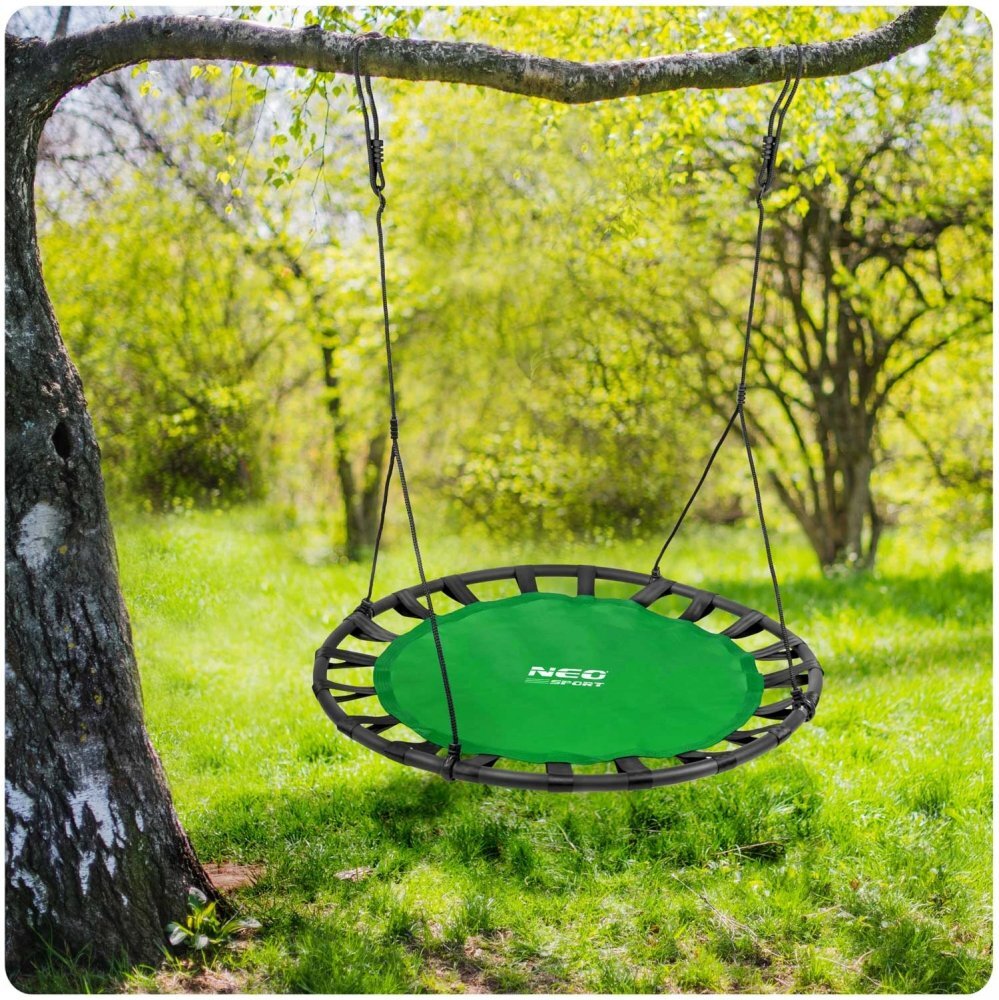 Neo Sport Leagan tip cuib pentru copii Neo-Sport 120 cm 150 kg Verde