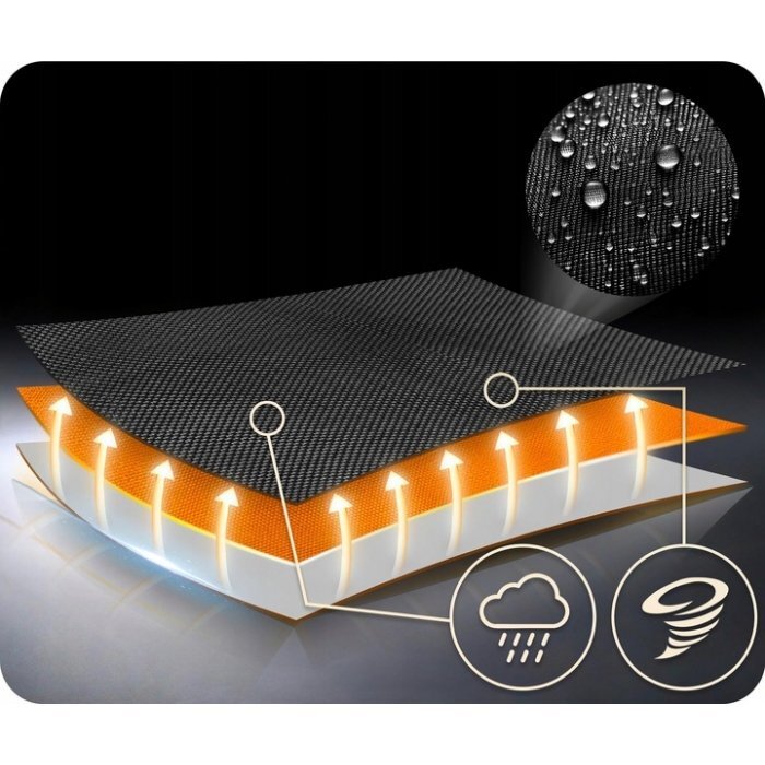 Neo Sport Leagan tip cuib pentru copii Neo-Sport Portocaliu XXL 100 cm material impermeabil cadru din otel greutate suportata 150 kg