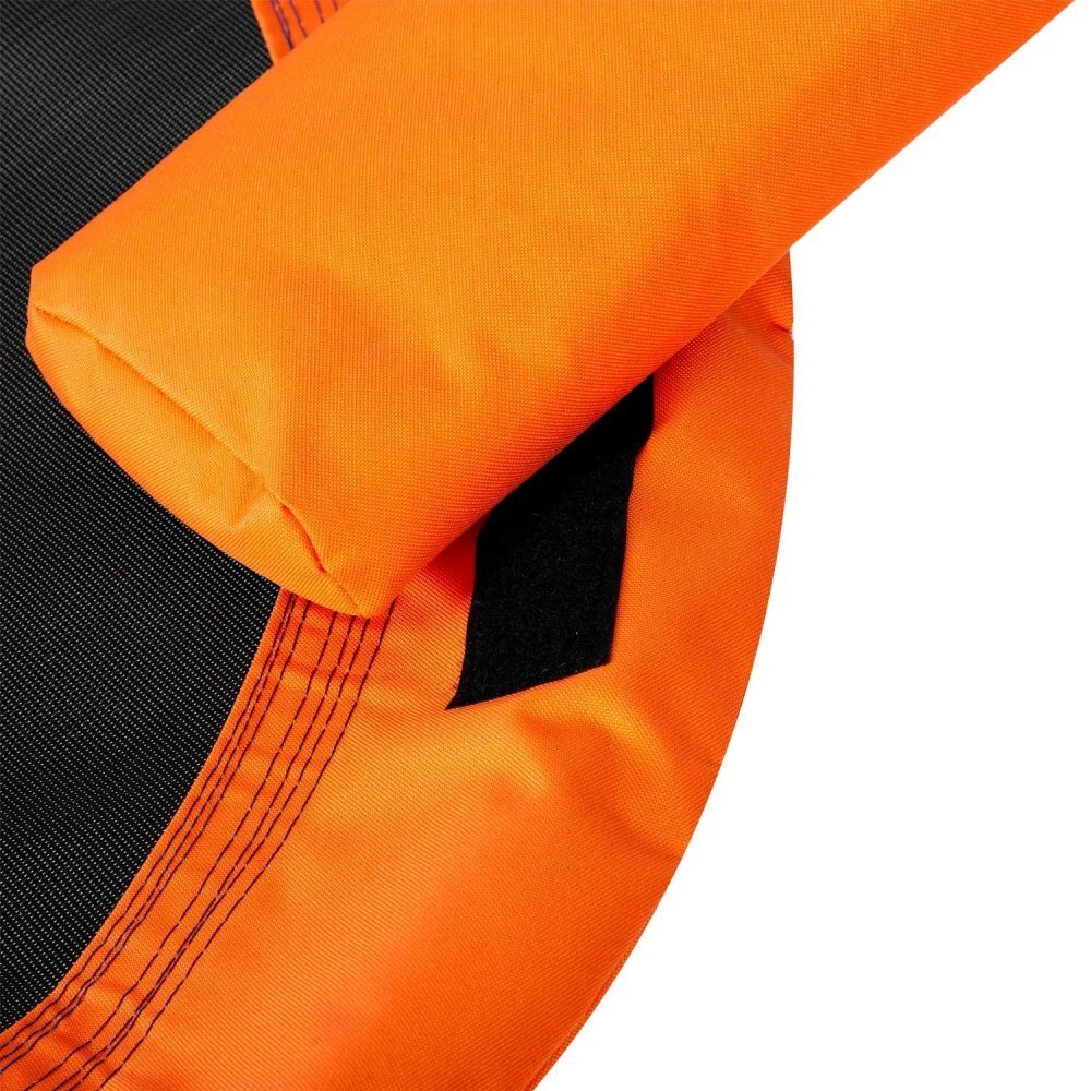 Neo Sport Leagan tip cuib pentru copii XXL 120 cm Neo-Sport Multicolor Perna atasata cu Velcro inclusa Cadru din otel Husa impermeabila si rezistenta din material Oxford 600D Greutate suportata 150 kg