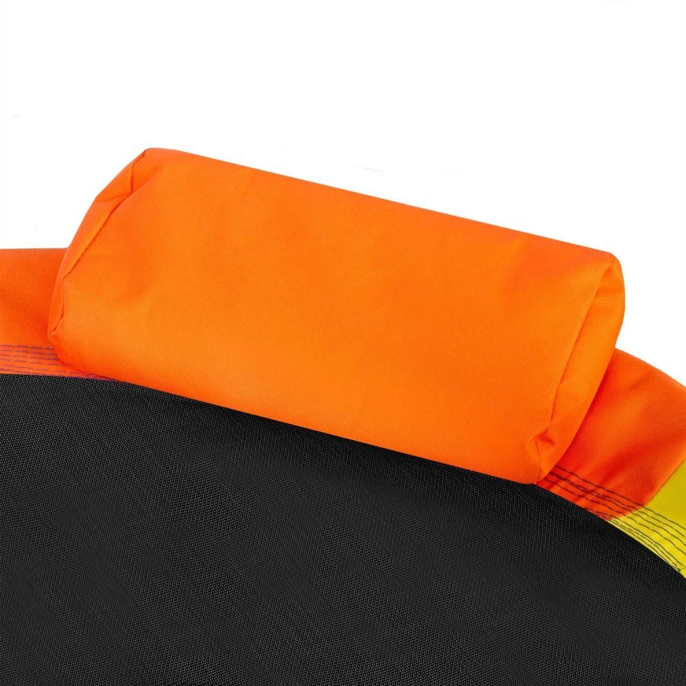Neo Sport Leagan tip cuib pentru copii XXL 120 cm Neo-Sport Multicolor Perna atasata cu Velcro inclusa Cadru din otel Husa impermeabila si rezistenta din material Oxford 600D Greutate suportata 150 kg