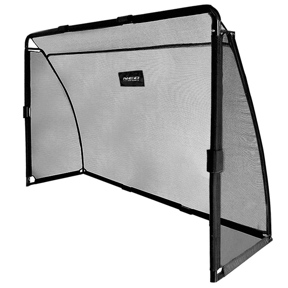 Neo Sport Poarta mare de fotbal premium 180x60x120 cm cu cadru solid din otelplasa durabilamontaj rapid