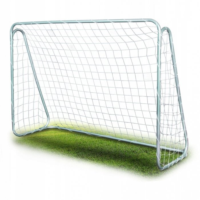 Neo Sport Poarta mare pentru fotbal Neo-Sport cu covoras numerotat 215x76x153 cm