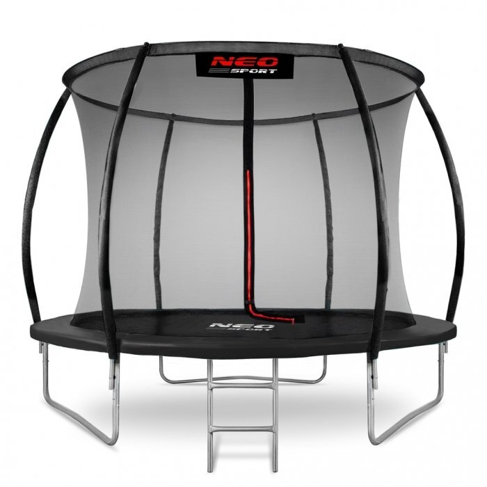 Neo Sport Trambulina de gradina cu plasa interioara 252 cm Neo-Sport Negru
