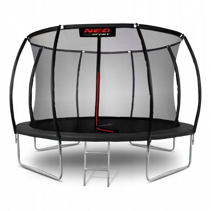 Neo Sport Trambulina de gradina cu plasa interioara 374 cm Neo-Sport NS-12C231 Negru