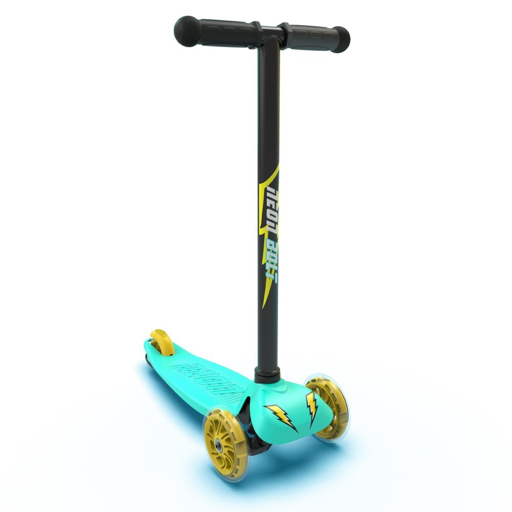 Neon Trotineta cu 3 roti Bolt green roti Led greutate admisa 25 kg
