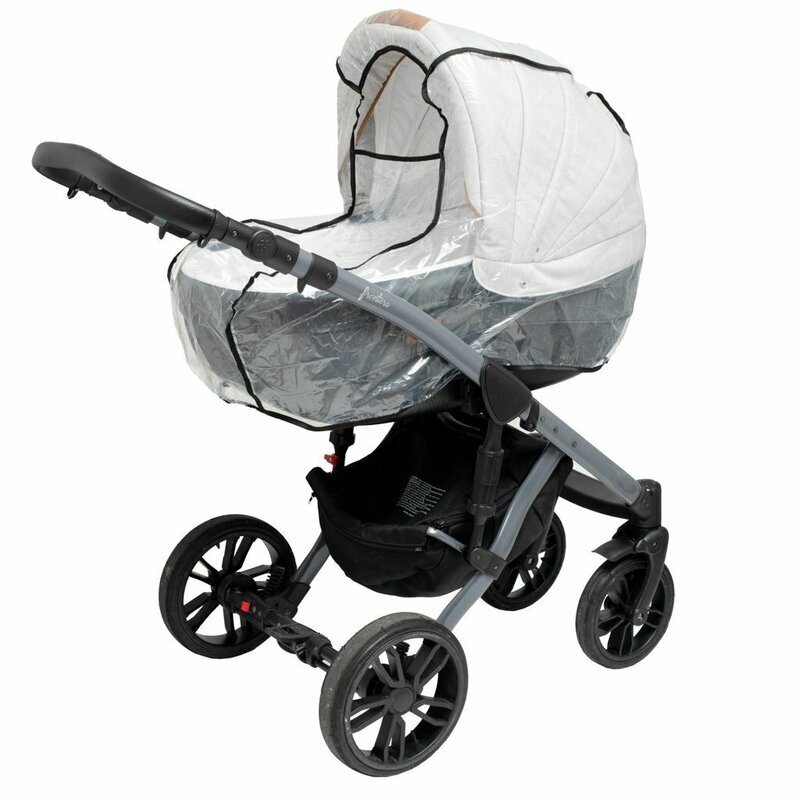 New Baby Aparatoare de ploaie Basic universala pentru carucior cu landou transparentblack