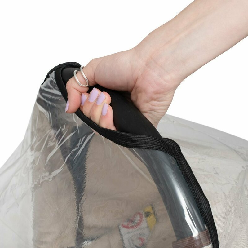 New Baby Aparatoare de ploaie pentru scoica transparentblack