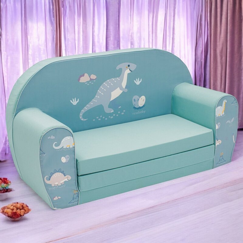 New Baby Canapea extensibila din spuma Dinosaur
