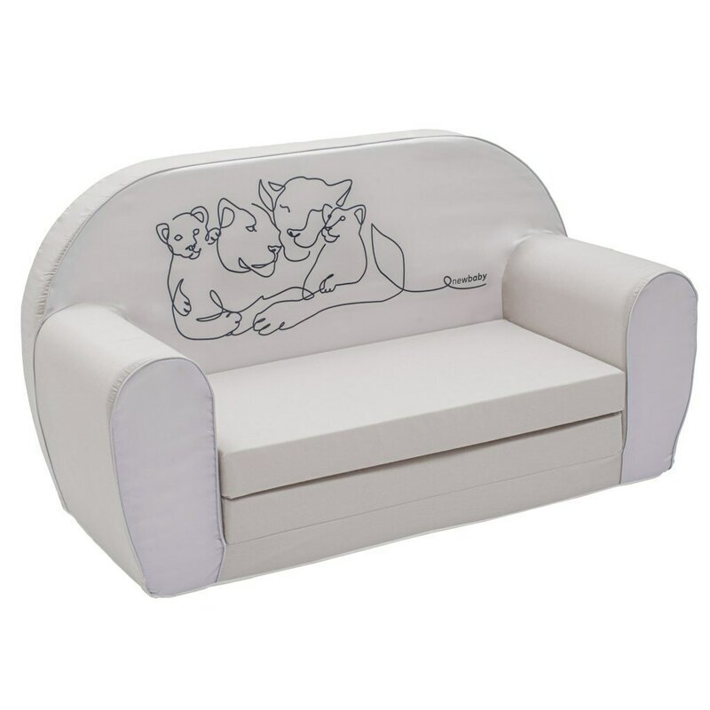 New Baby Canapea extensibila din spuma Lion