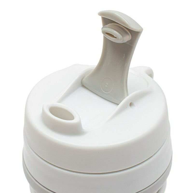New Baby Canuta pliabila din silicon 350 ml grey