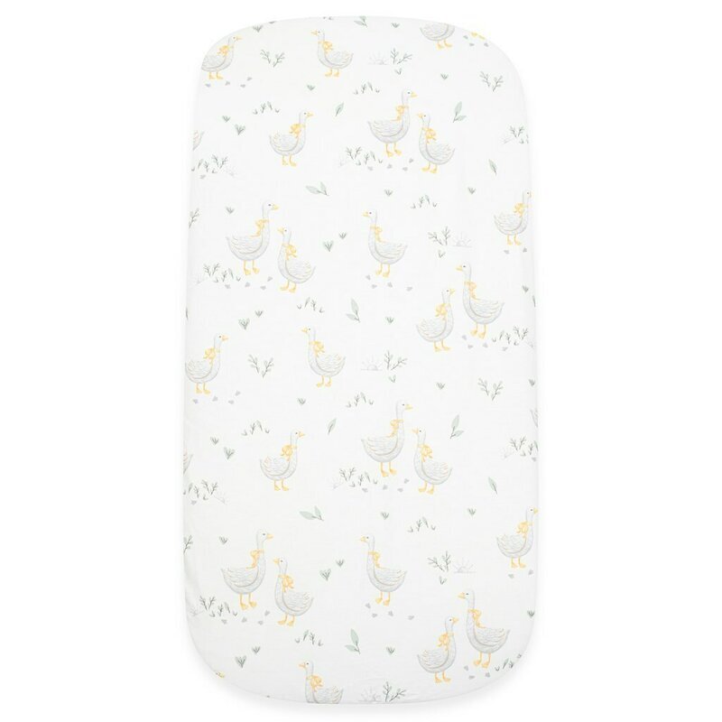 New Baby Cearceaf cu elastic pentru landou 35 x 75 cm Goose