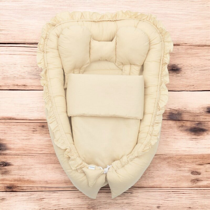 New Baby Cosulet bebelus 70 x 50 cm Baby Nest Sand
