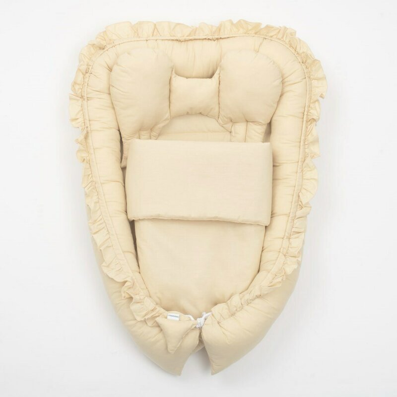 New Baby Cosulet bebelus 70 x 50 cm Baby Nest Sand