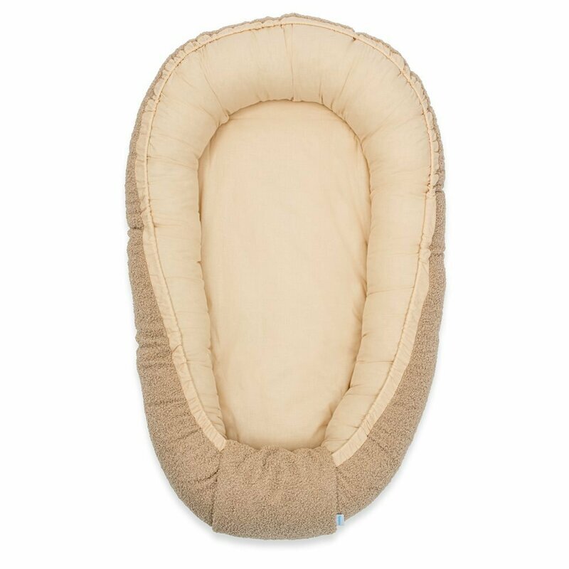 New Baby Cosulet bebelus 80x50 cm Baby Nest dark beige