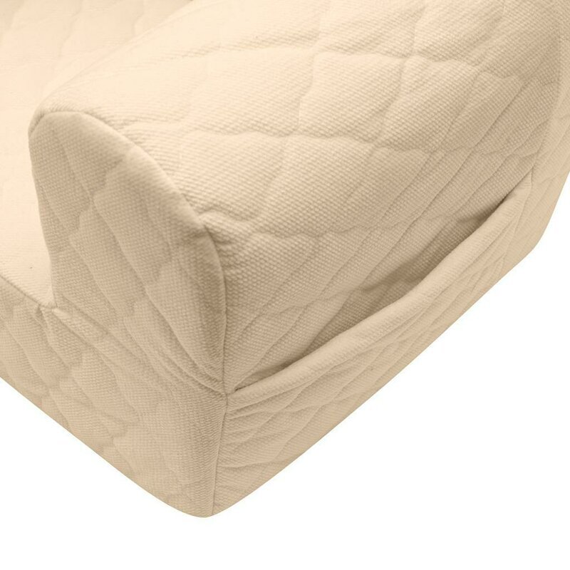 New Baby Fotoliu din burete Clouds cu buzunar lateral Beige