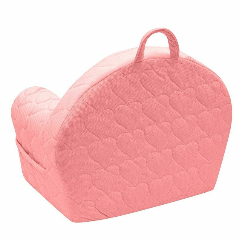 New Baby Fotoliu din burete hearts pink