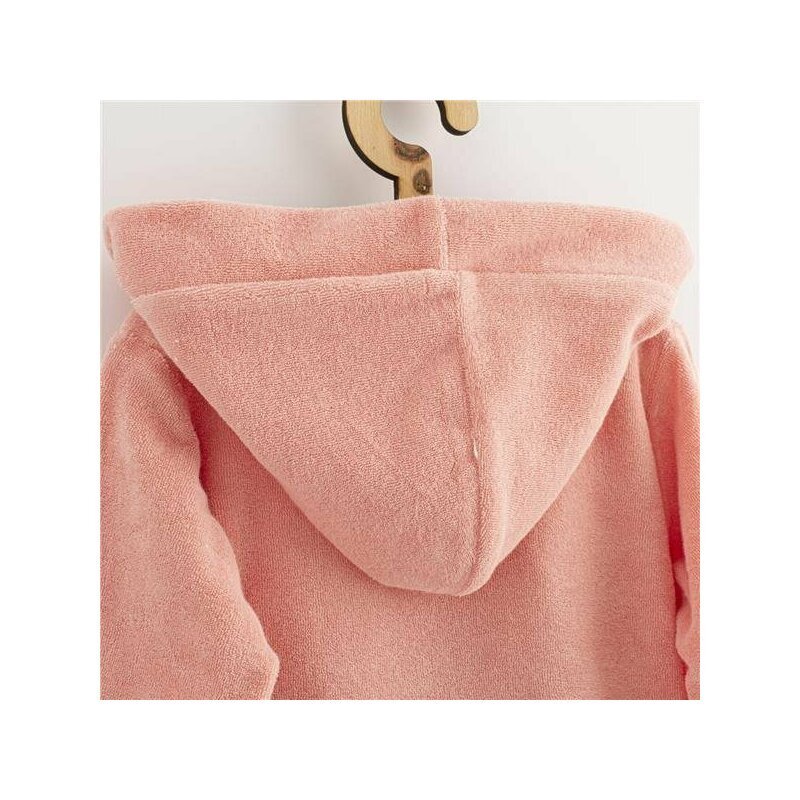 New Baby Halat de baie pentru copii marime 104110 din bumbac pink