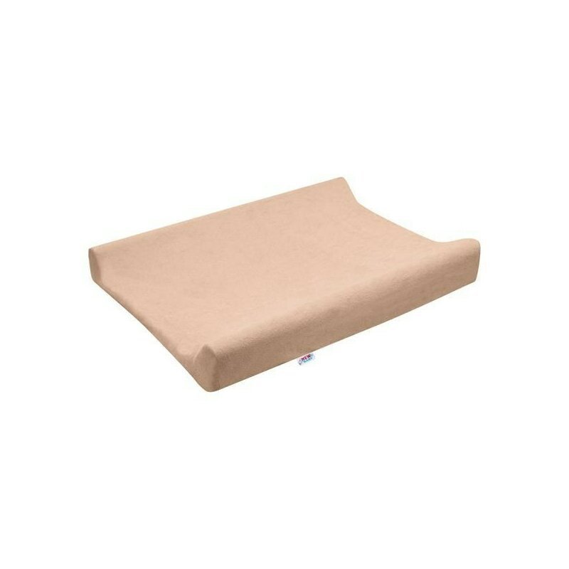 New Baby Husa pentru saltea de infasat 50x70 cm cu banda elastica bumbac terry beige