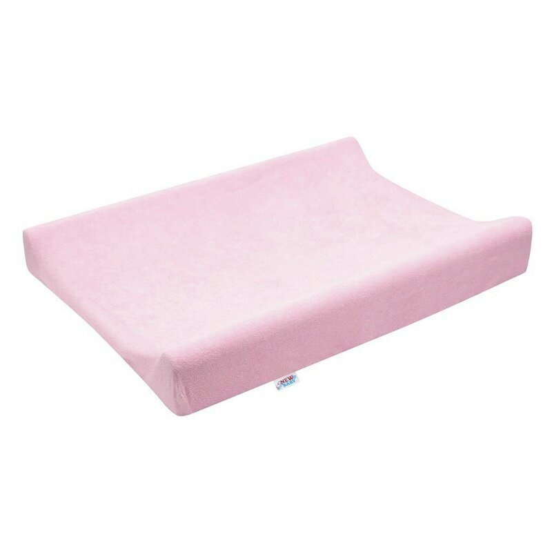 New Baby Husa universala pentru saltea de infasat din bumbac terry 50x70 cm pink