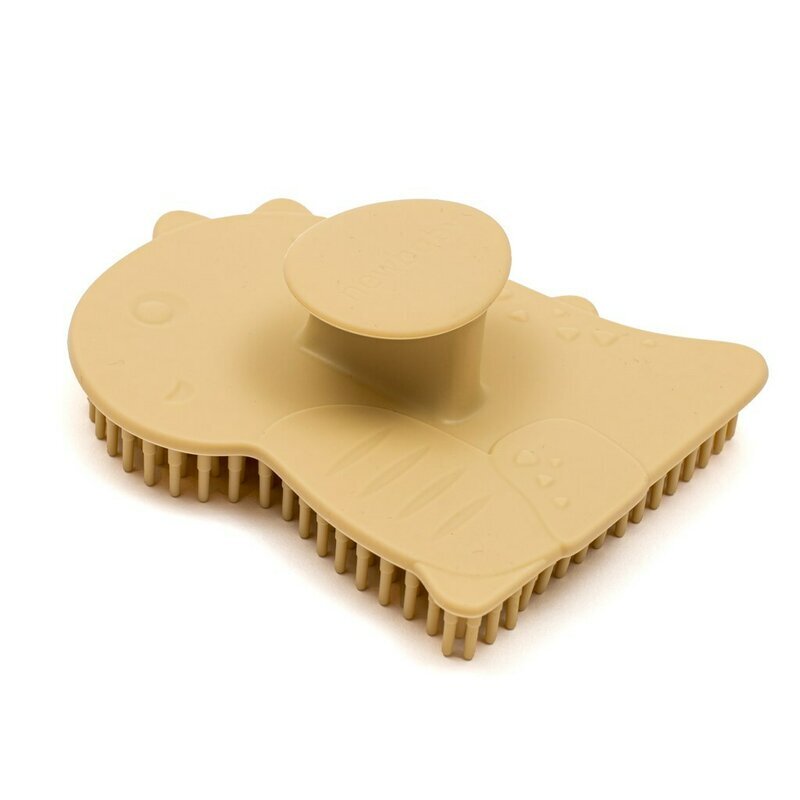New Baby Perie de baie din silicon Dinosaur beige