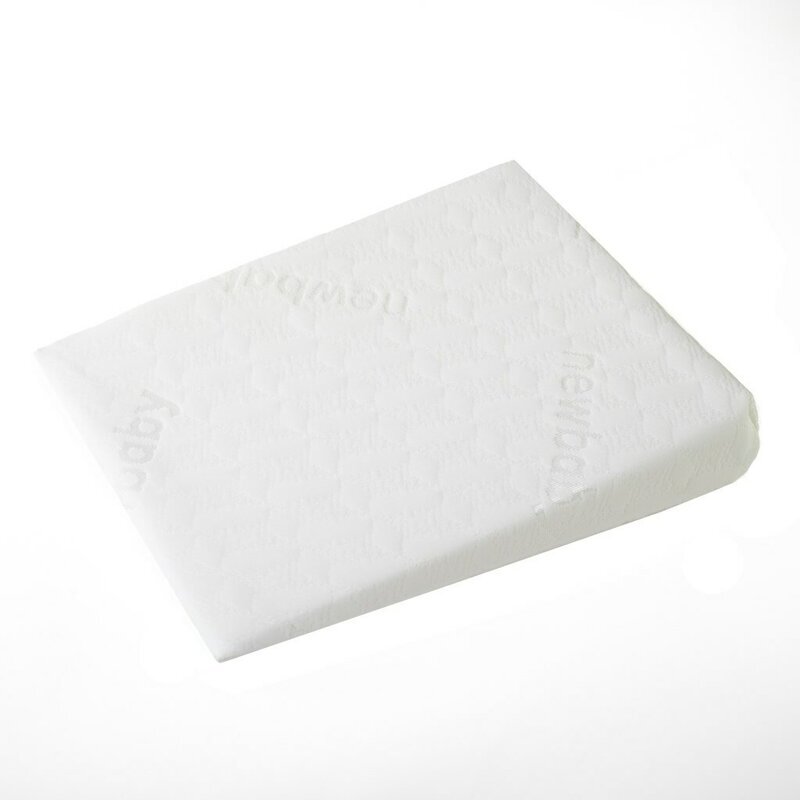New Baby Perna oblica Basic din spuma 30x37 cm 0 luni+ White